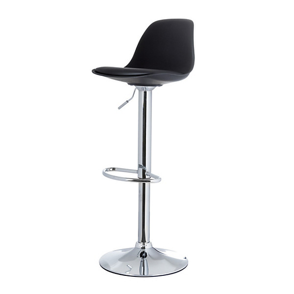 Paperflow Tabouret à hauteur réglable Bobba - Noir - Lot de 2