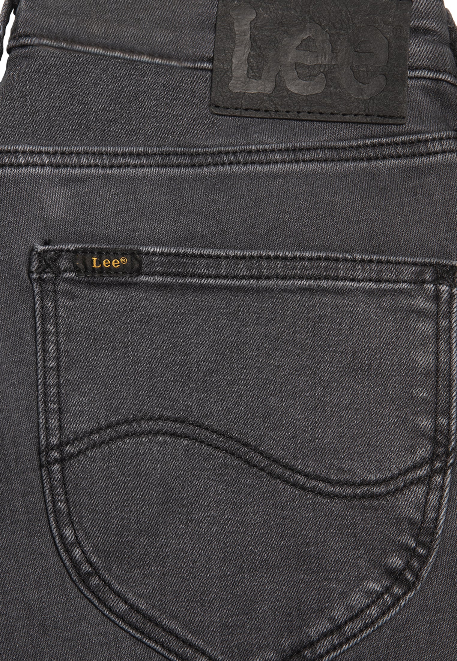 Lee  Marion straight leg jeans - Moody Grey