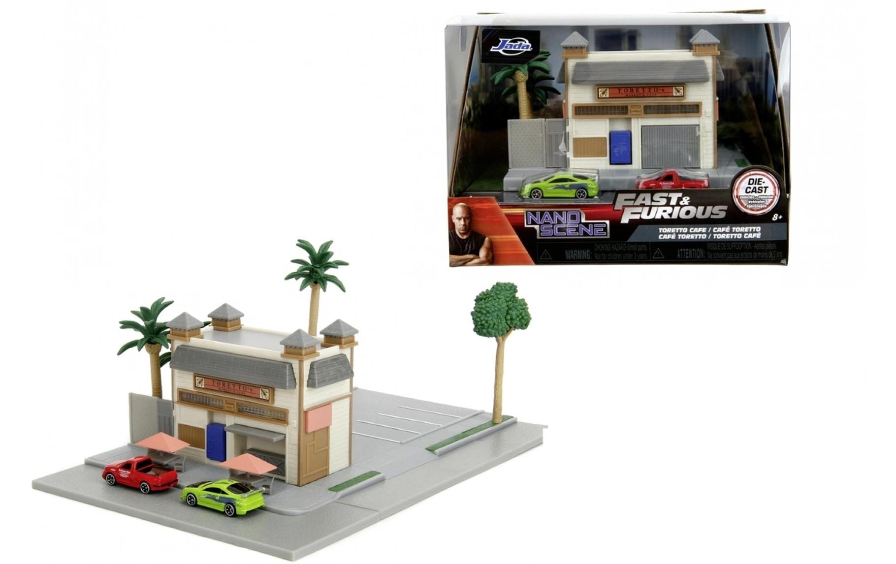 Fast & Furious Toretto´s Café NanoScene ohneFast & Furious Toretto´s Café Diorama