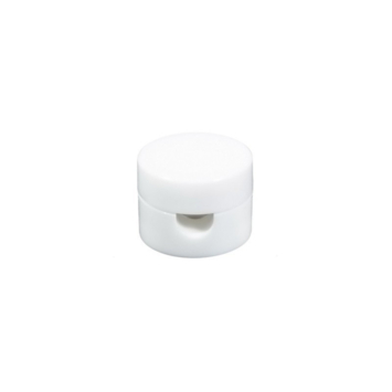 Universele kabelklem wit plastic 2pack