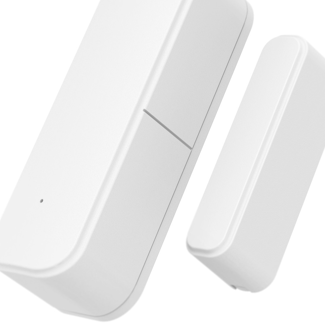 Smart Home Magnetischer Fensterkontakt für Türen / Fenster / Garagen mit Zigbee - Weiss