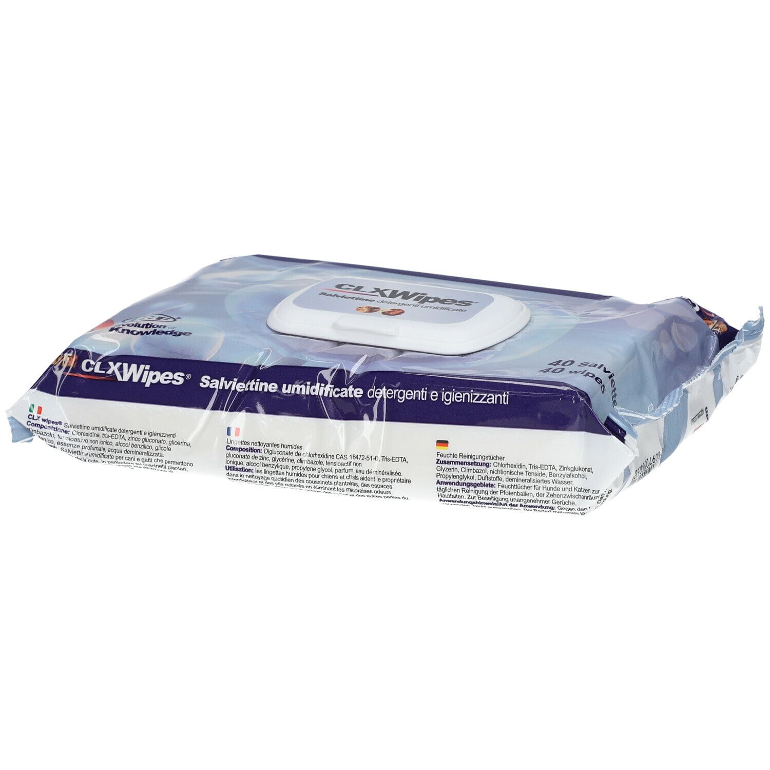 CLX Wipes® Feuchte Reinigungstücher für Hunde und Katzen