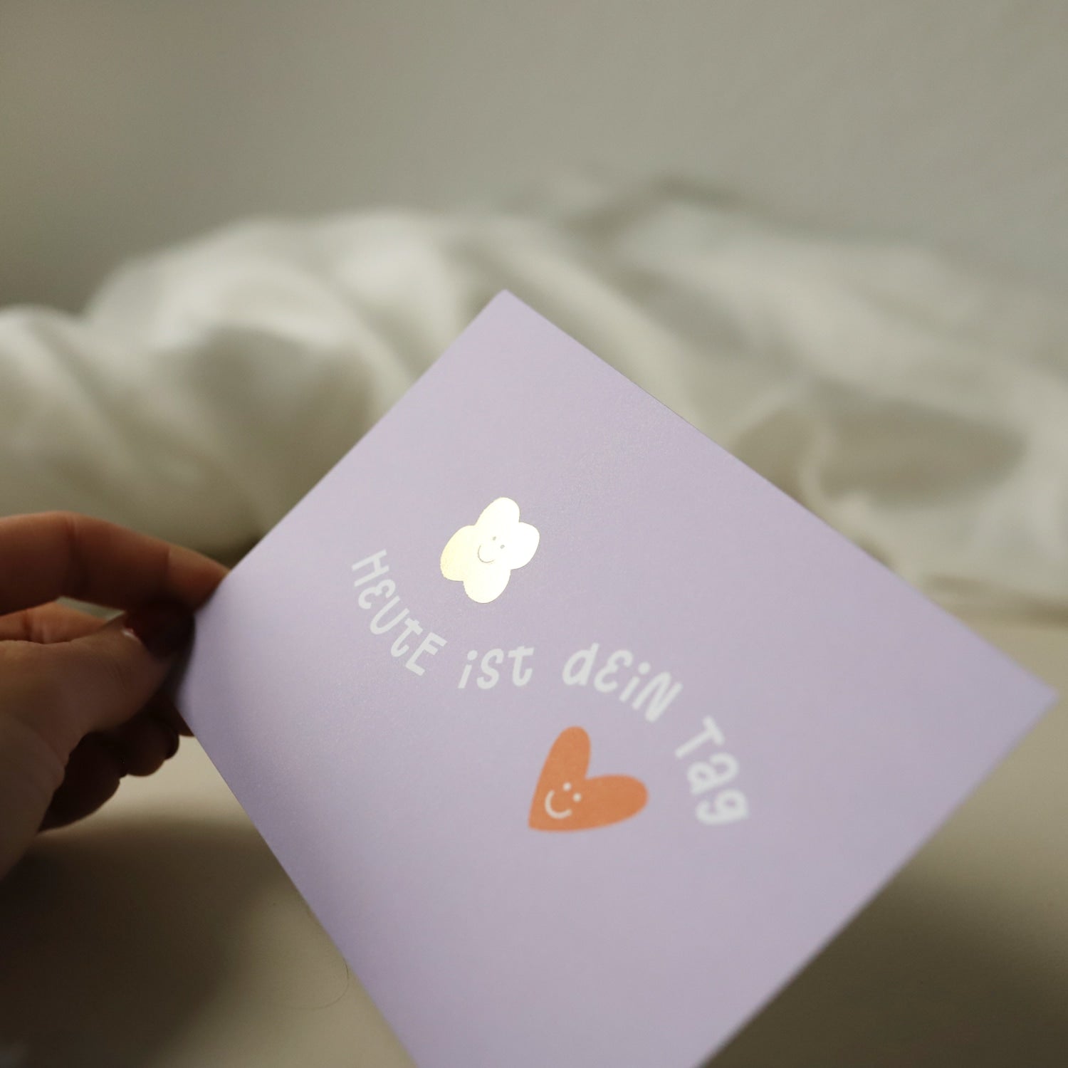 Postkarte „Heute ist dein Tag