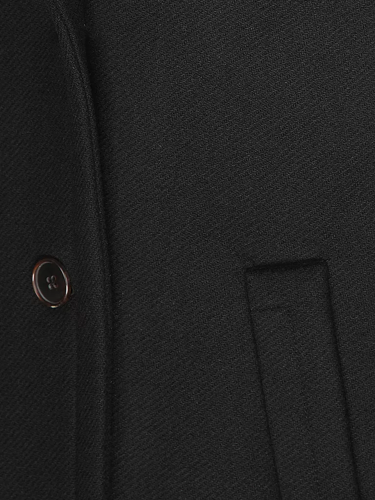 DRYKORN Wollmantel schwarz