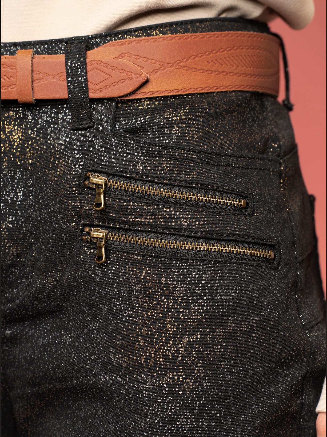 Ceinture gaufrage séduisant