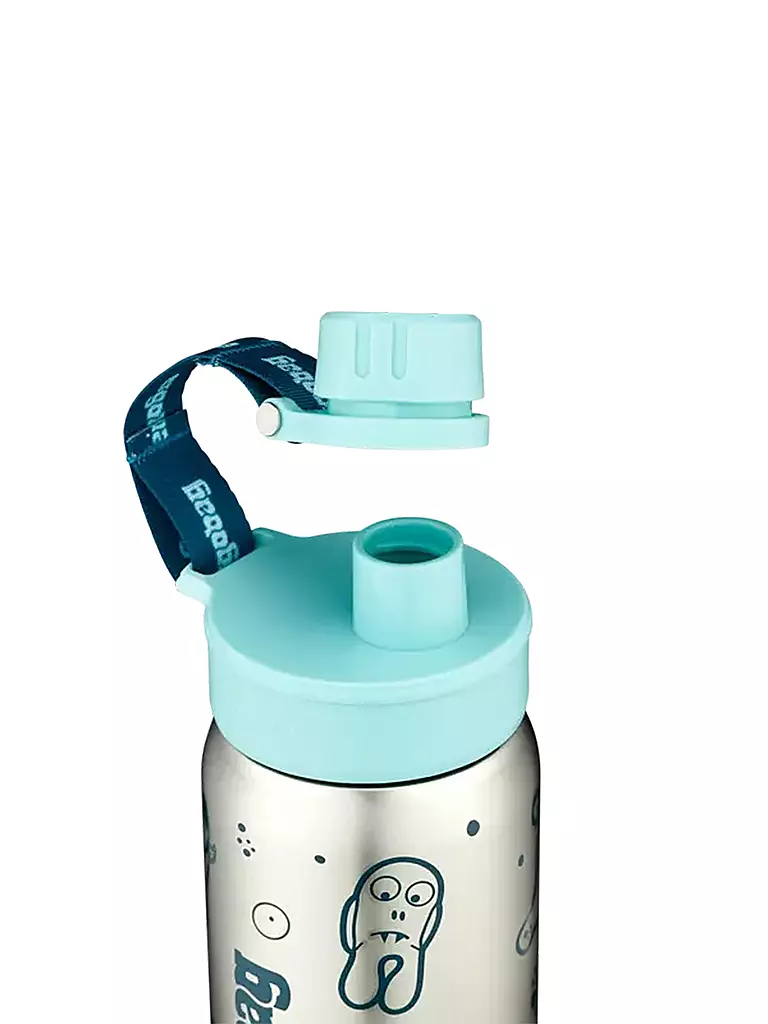 ERGOBAG Edelstahl Trinkflasche 0,5L Petrol petrol
