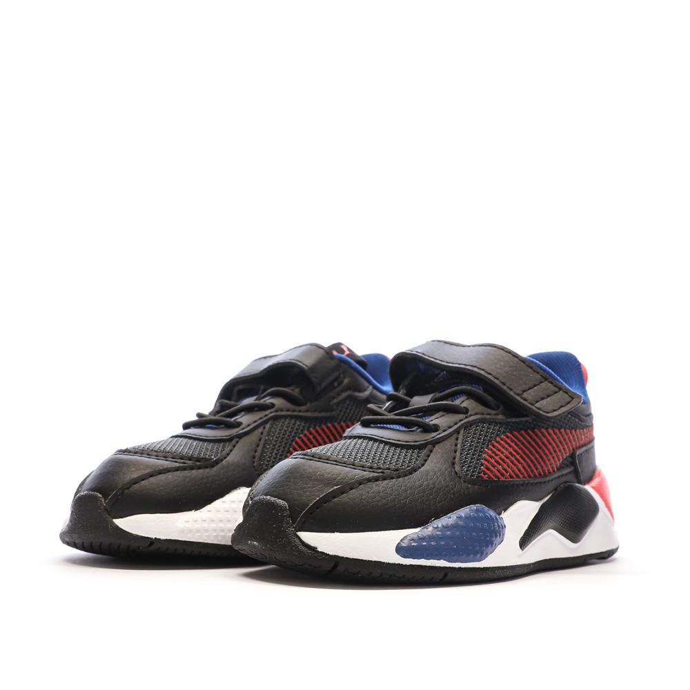 Puma Baskets Noires/Rouge/Bleu Garçon Puma 395556