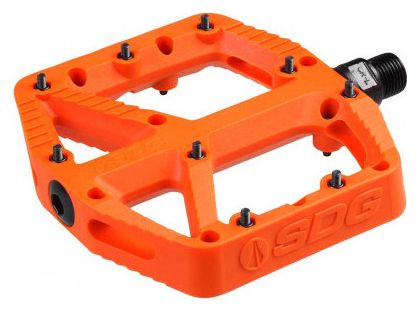 Paire de Pédales Plates SDG Comp Orange