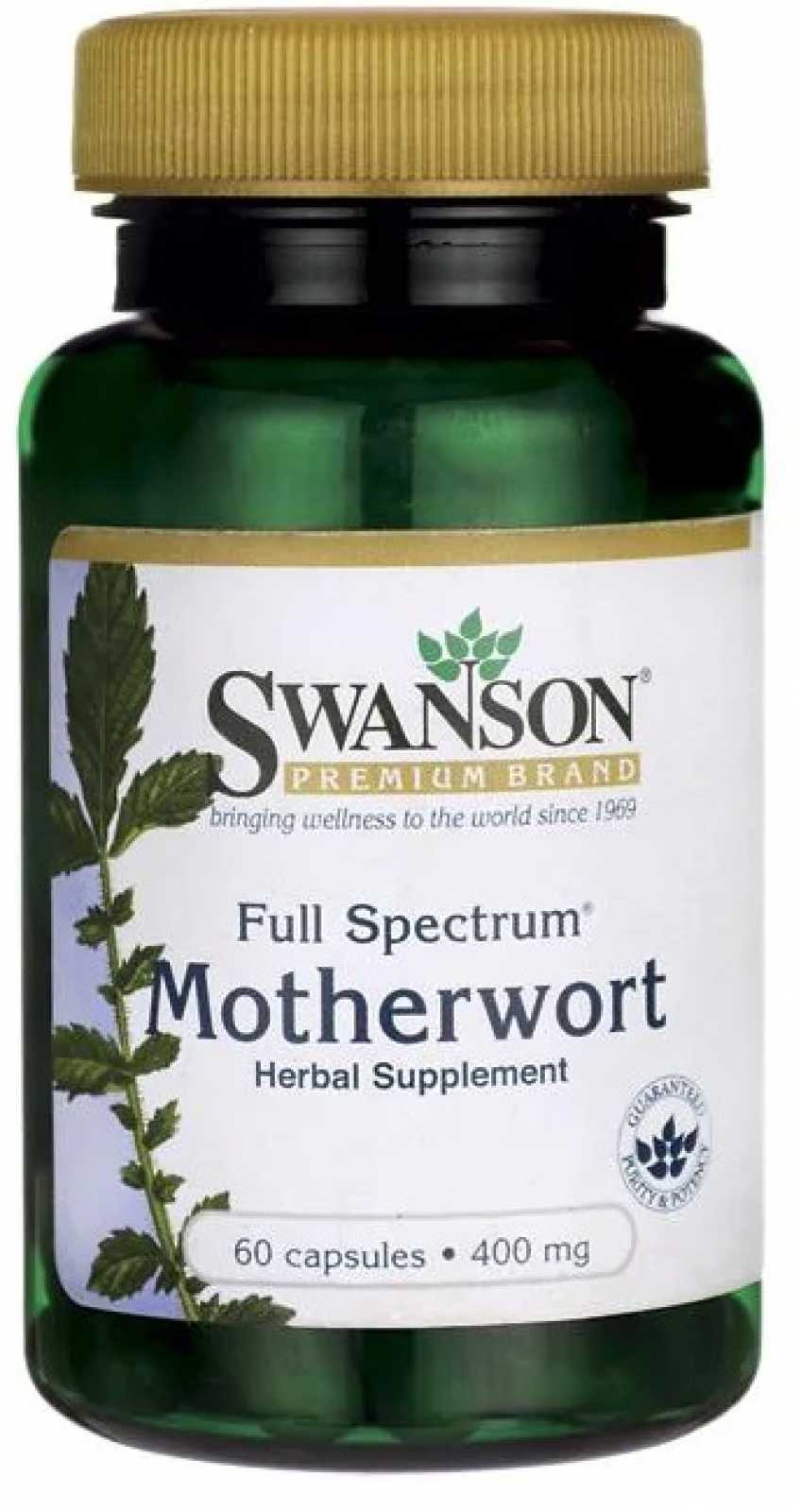 Swanson Leonorus Full Spectrum 400mg 60 cápsulas