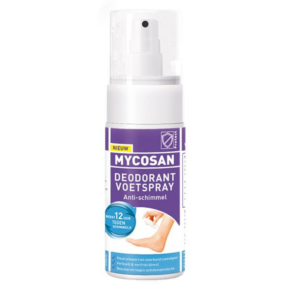 Mycosan Voetspray Anti Schimmel Deodorant80 ml
