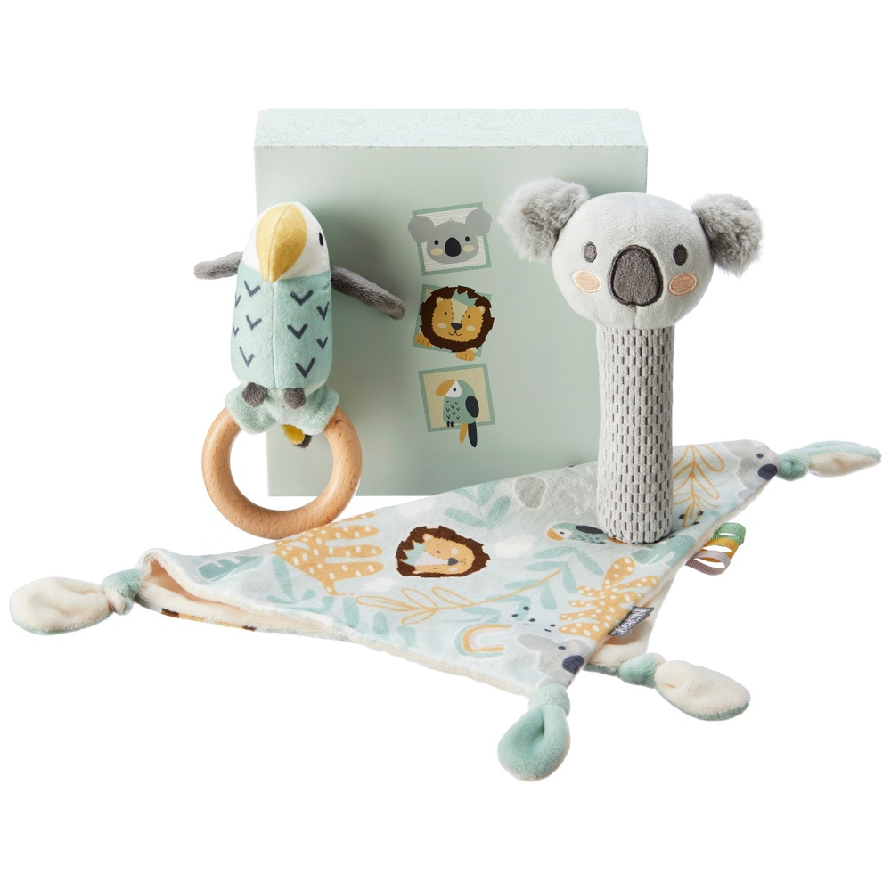 NUBY Tierabenteuer Neugeborenen-Geschenkset