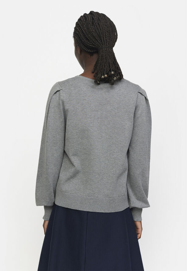 Soft Rebels SRAnalia Knit Medium grey melange
