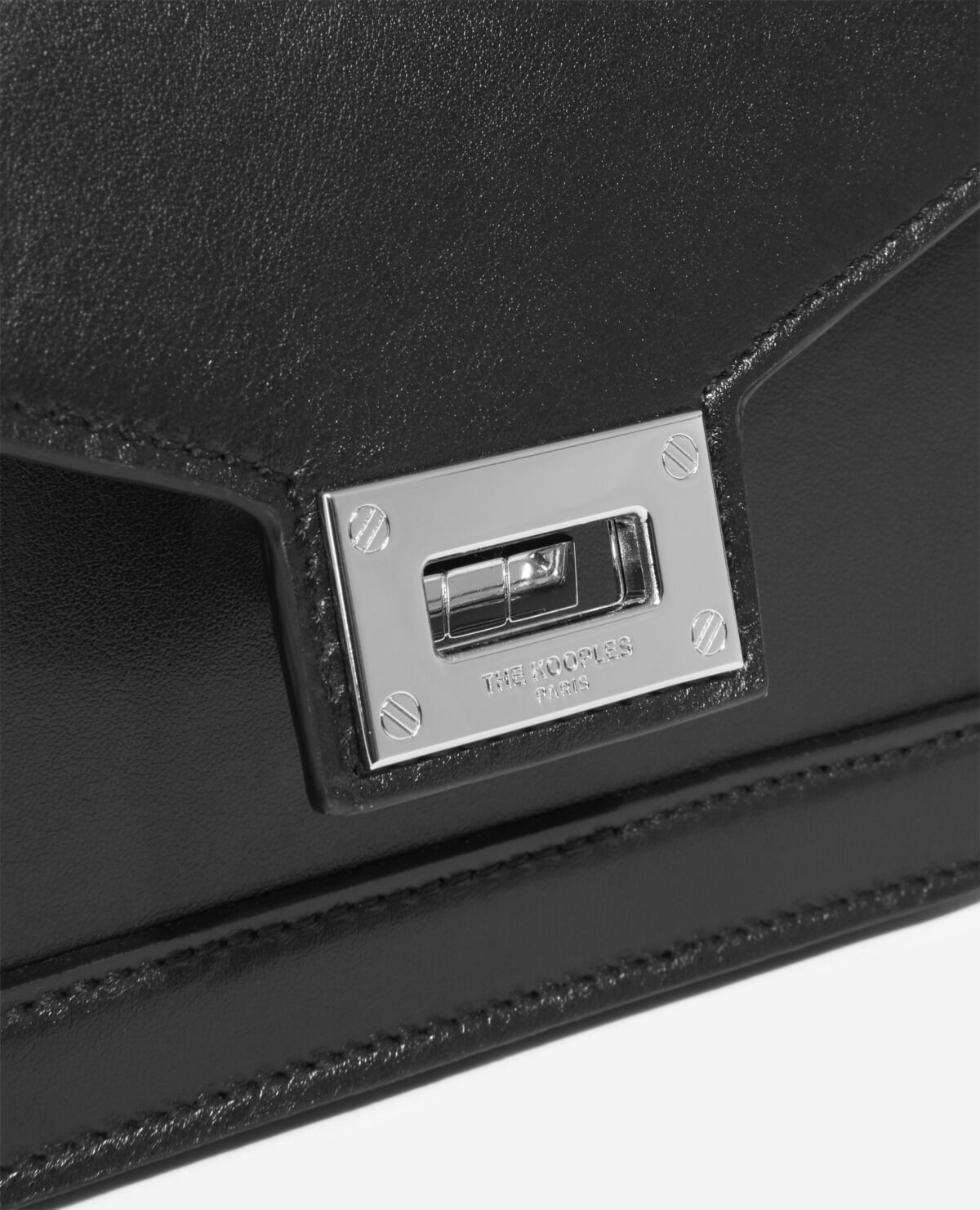 Sac Emily small en cuir noir