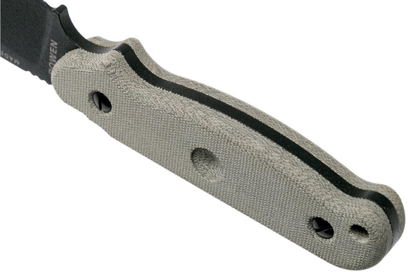 ESEE Laser Strike LS-P survivalmes met kydex schede   riemclip