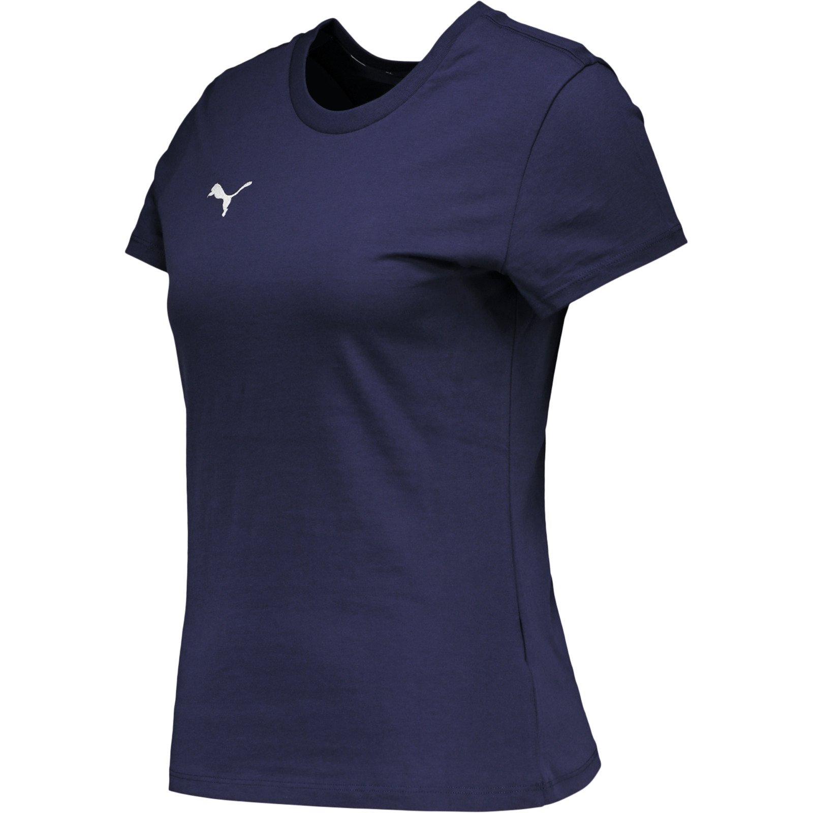 Puma Damen-Casual-Tee teamGoal S, schwarz