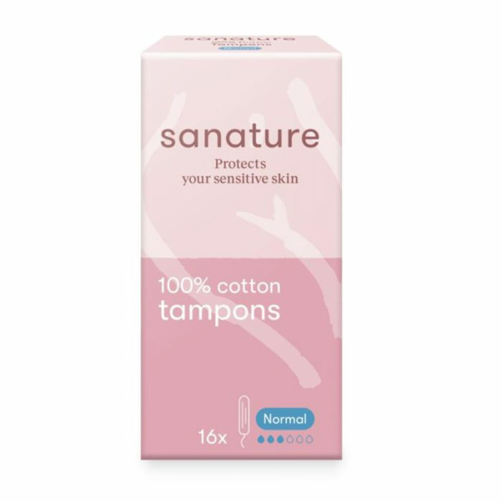 Sanature Tampons Normaal16 stuks