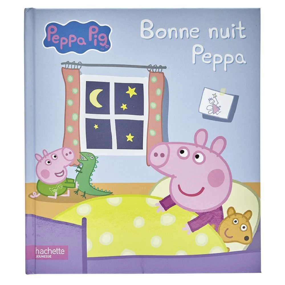 Livre d'histoire Peppa Pig Bonne nuit 32 pages