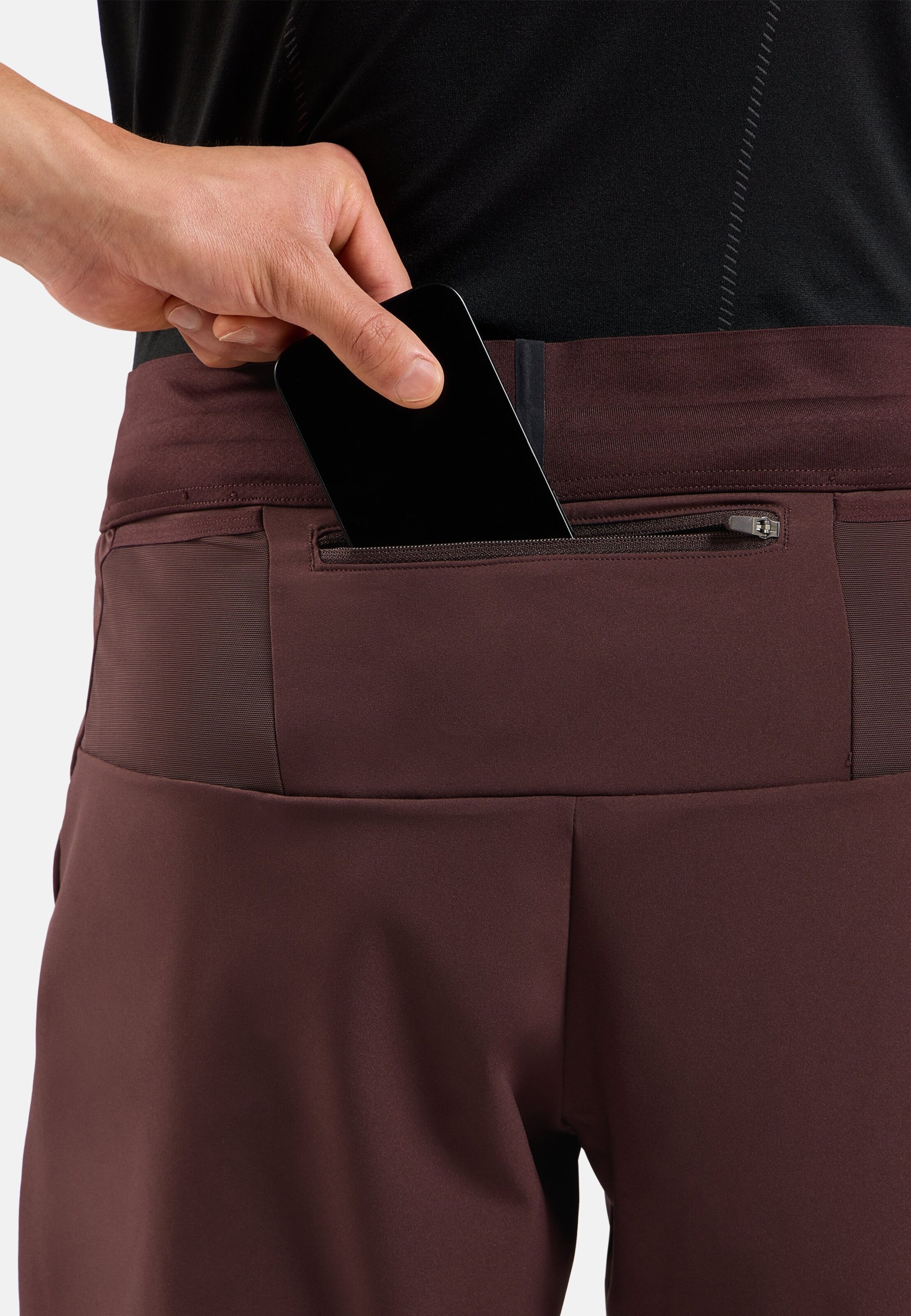 Zeroweight Warm Laufhose 2.0 in fudge