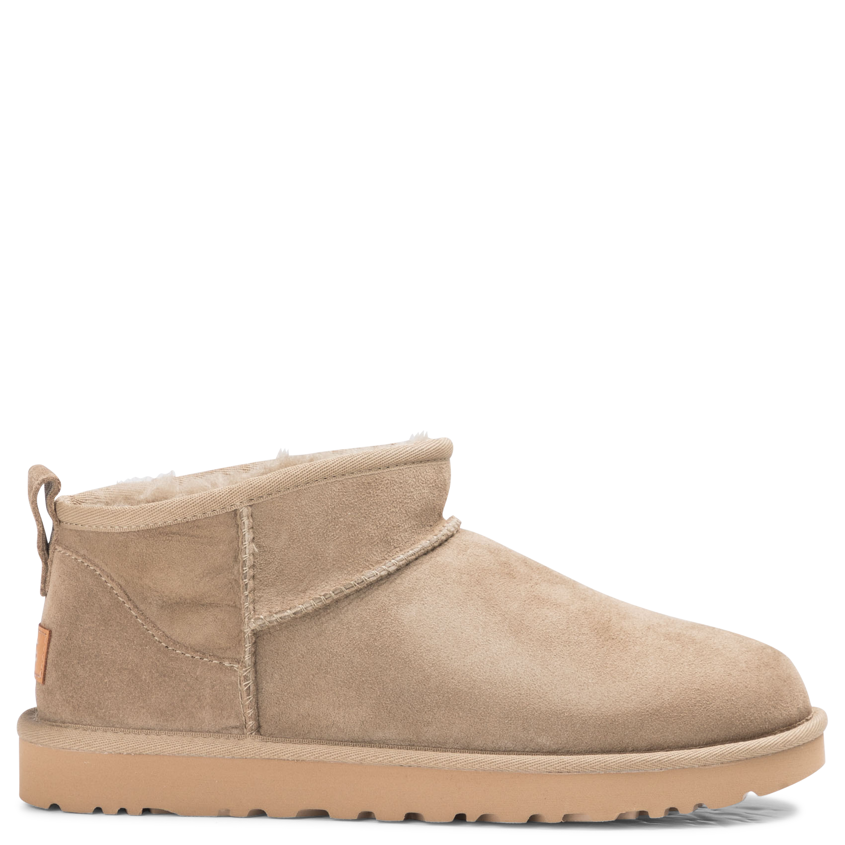 CLASSIC ULTRA MINI - Bottines Classic ultra mini en cuir | Beige