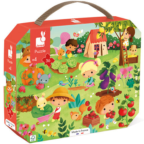 Janod puzzel tuin - 36st