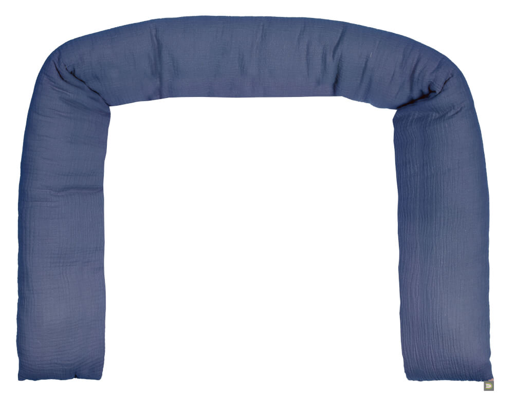Musselin-Nestchen-Rolle Gr. 180, spaceblue