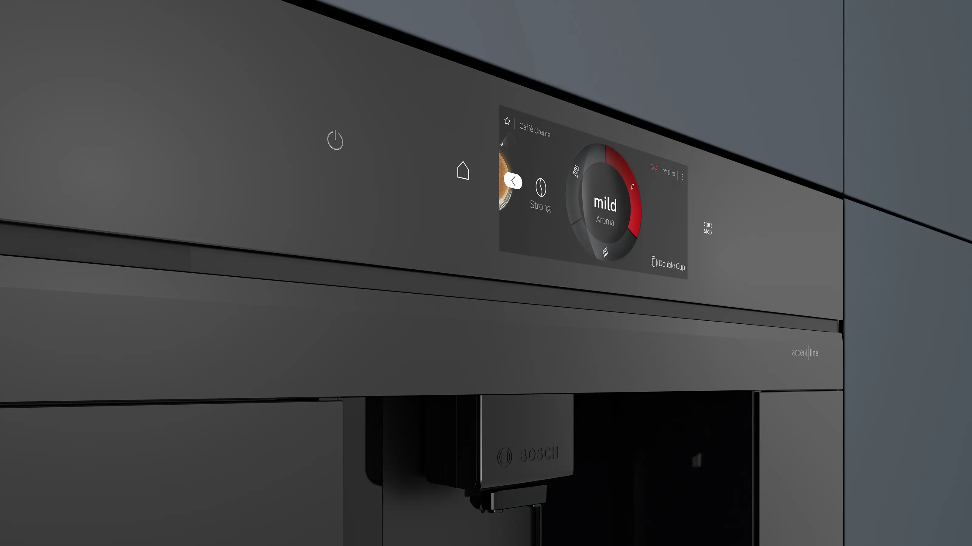 Serie 8 Inbouw koffie volautomaat Zwart