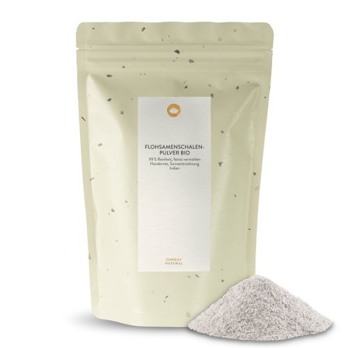 Sunday Natural Products  Bio FlohsamenschalenPulver