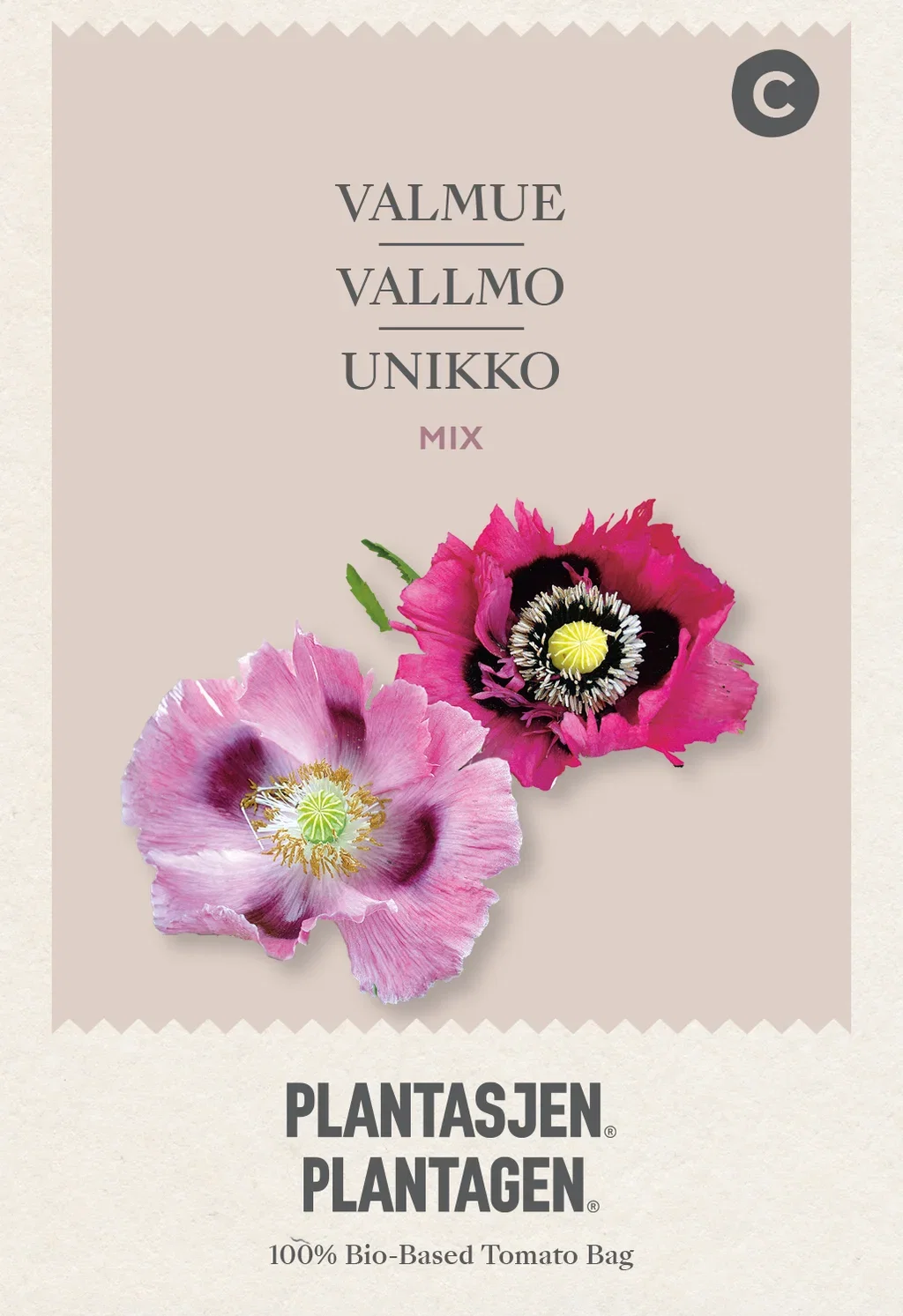 Poppy somniferum Valmue - Mix