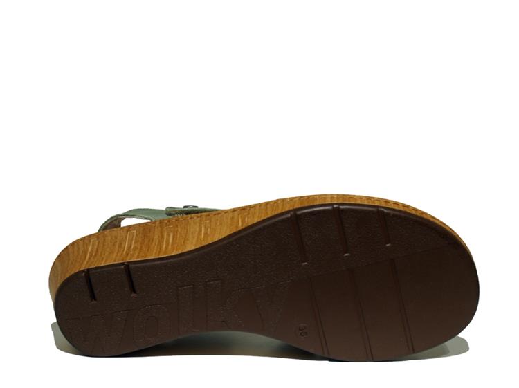 Wolky 00355030 La Jolla Viagretta leather groen