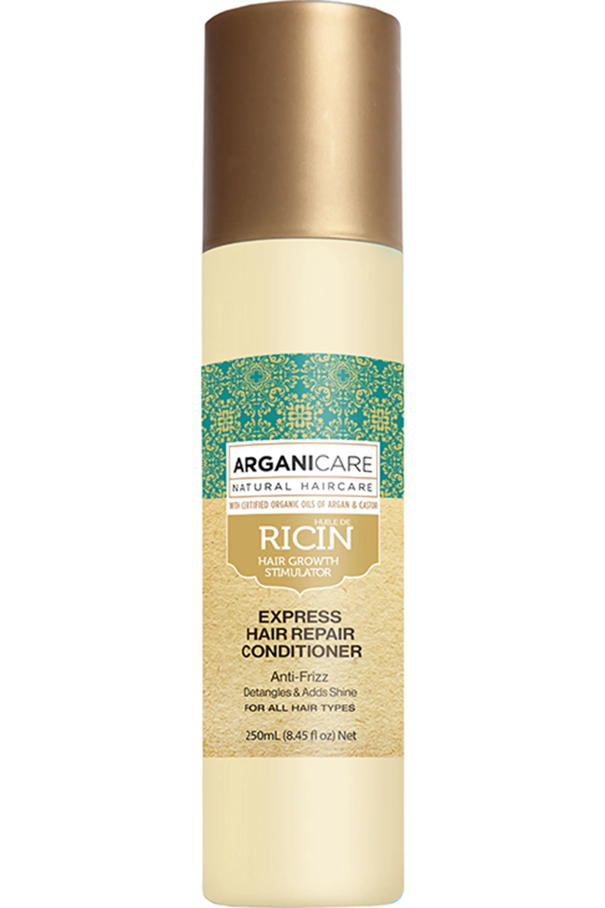 Arganicare Spray démêlant à l’huile de Ricin-250 ml