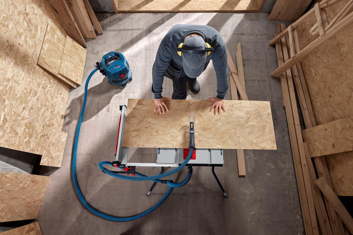 Bosch Professional GTS 18V-70 Accu zaagtafel 216mm 18V Basic Body - 0601B44100