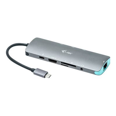 i-Tec USB-C Metal Nano - Station d'accueil - USB-C 3.1 - HDMI - GigE
