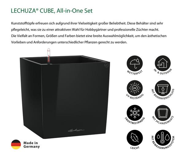 LECHUZA® CUBE, All-in-One Set