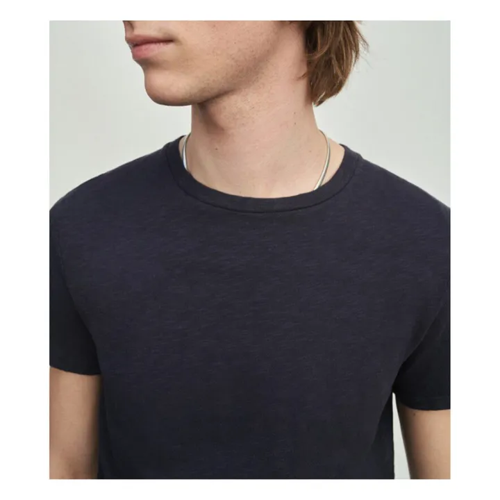 American Vintage T-Shirt Bysapick | Bleu marine
