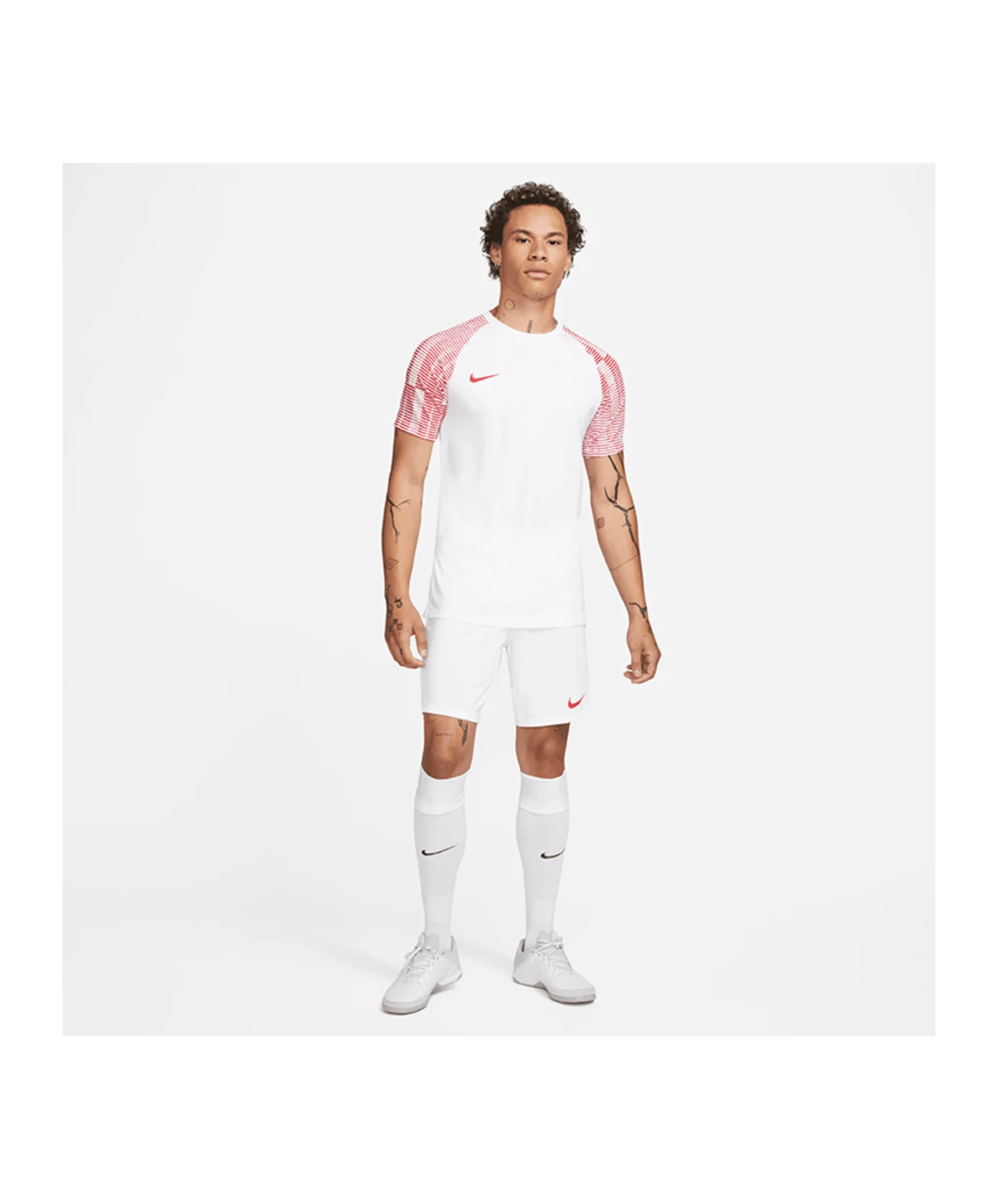 Nike Academy Trikot Weiss Rot F100