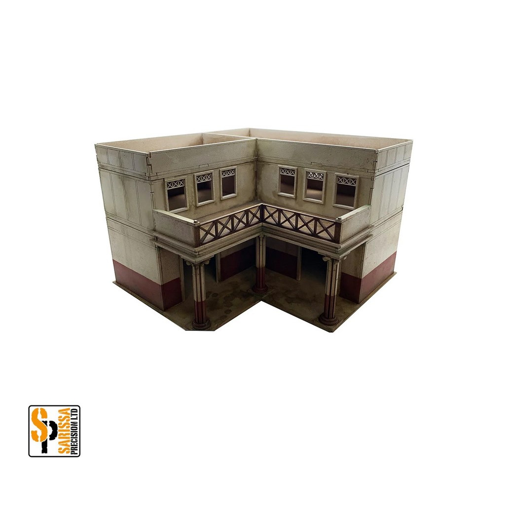 Upper Rank Forum Corner With Flat Roof