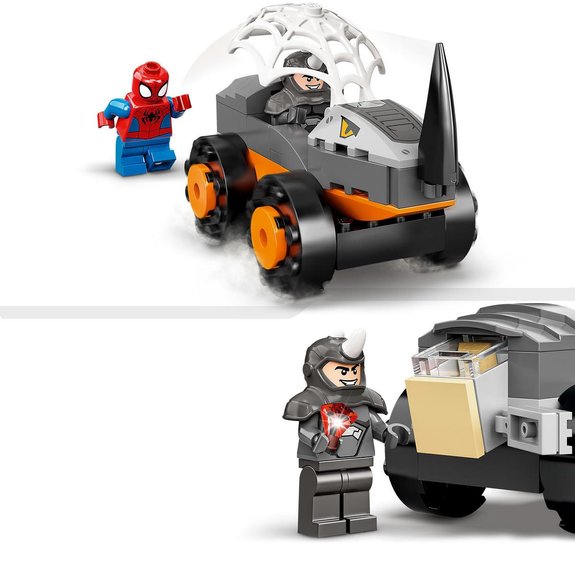 Le combat des camions, Hulk contre le Rhino LEGO MARVEL 10782