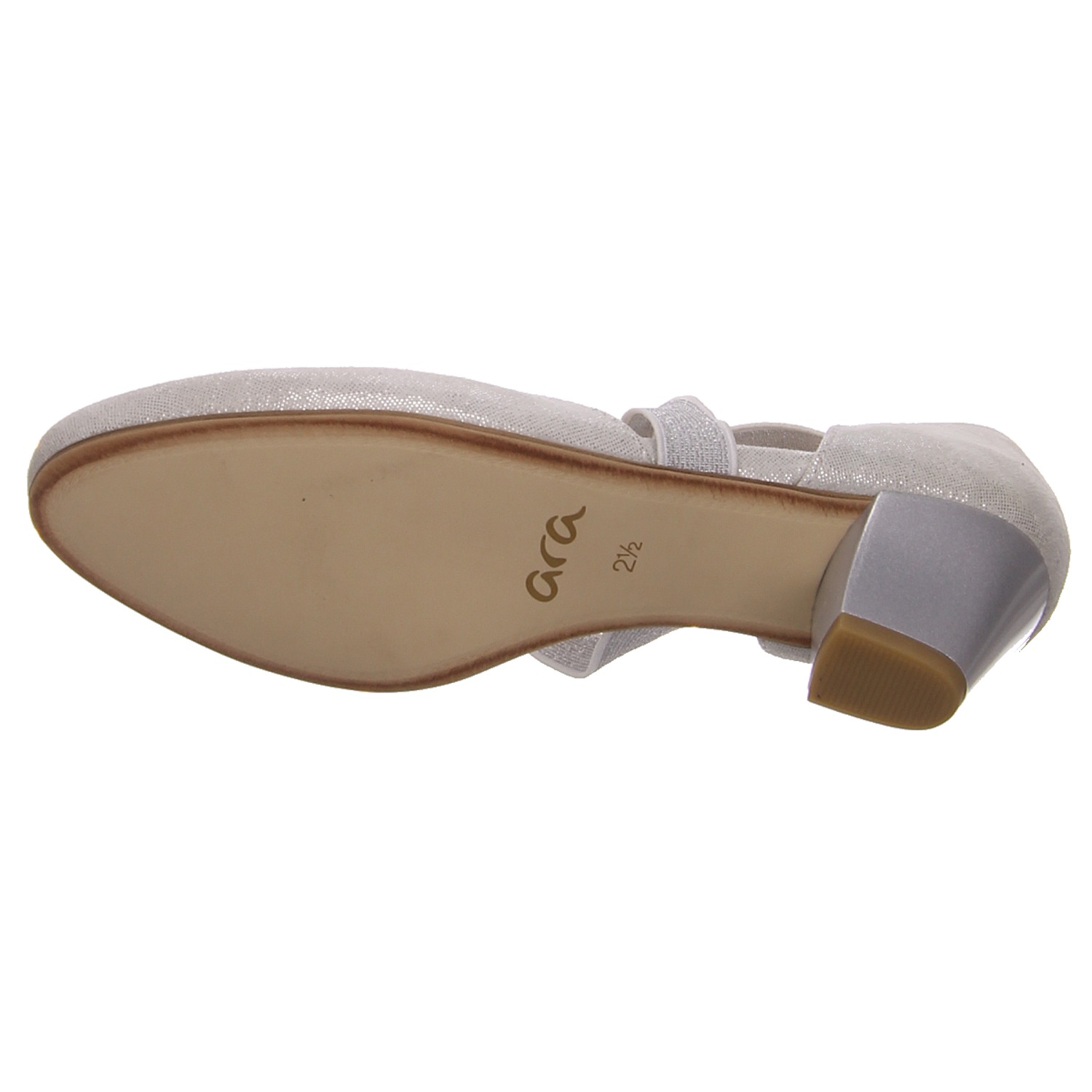 Ara Pumps weiß / silber weiss/weiss kombi
