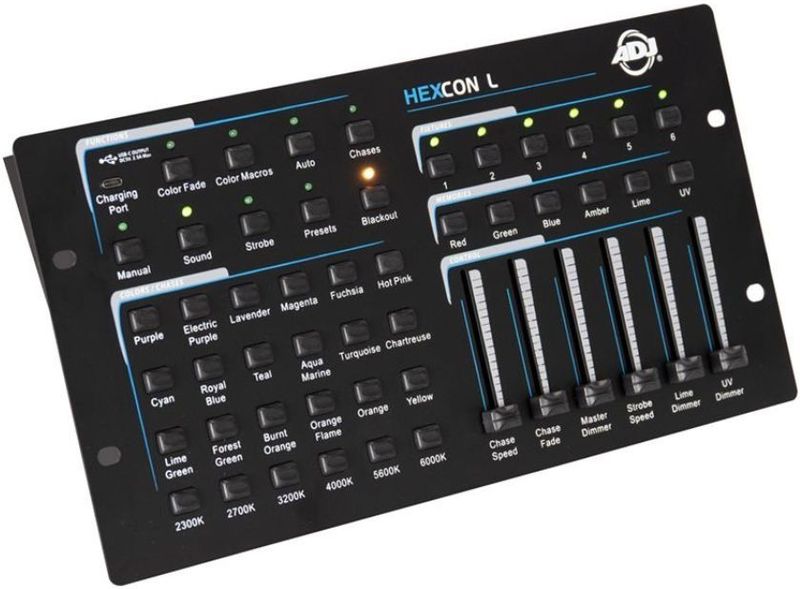 ADJ HEXCON L 36-kanaals DMX-controller