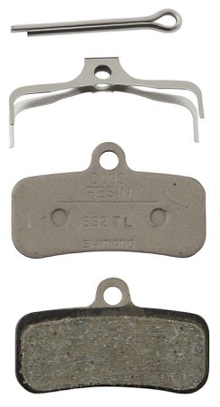 D03S-RX 4-Kolben-Bremsbelag  ResinTrägerplatte Stahl  silber