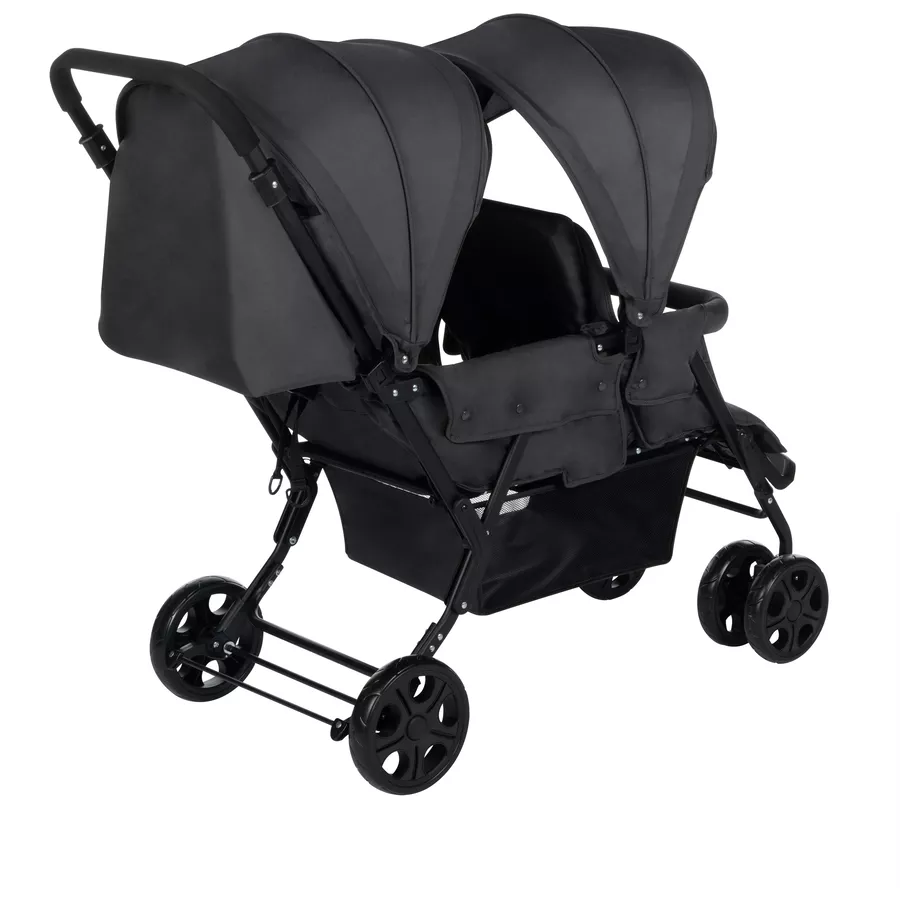 Bebeconfort Geschwisterwagen Teamy Mineral Graphite