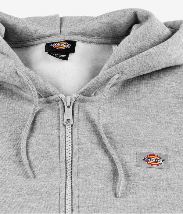 Dickies Oakport Zip-Hoodie (heather grey)