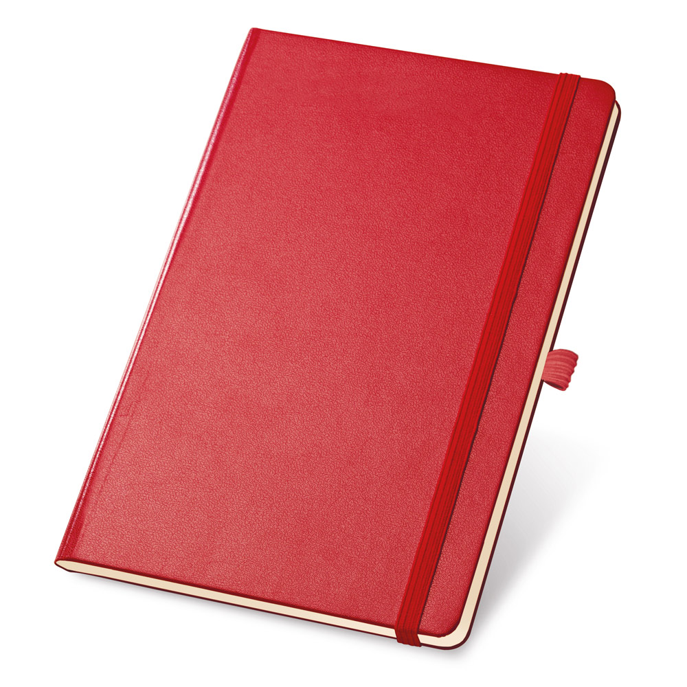 hi!dea 93494 - Bloc notes A5 à feuilles lignées en couleur ivoire