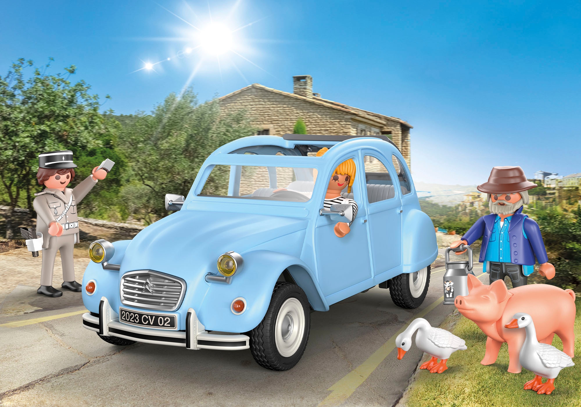 Playmobil® Konstruktions-Spielset »Citroën 2CV (70640)«