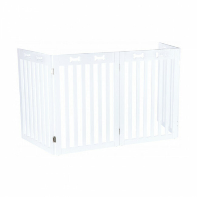Barrière pliable et réglable pour chien Trixie