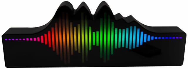 Fizz Creations Sound Wave logo USB-lampe