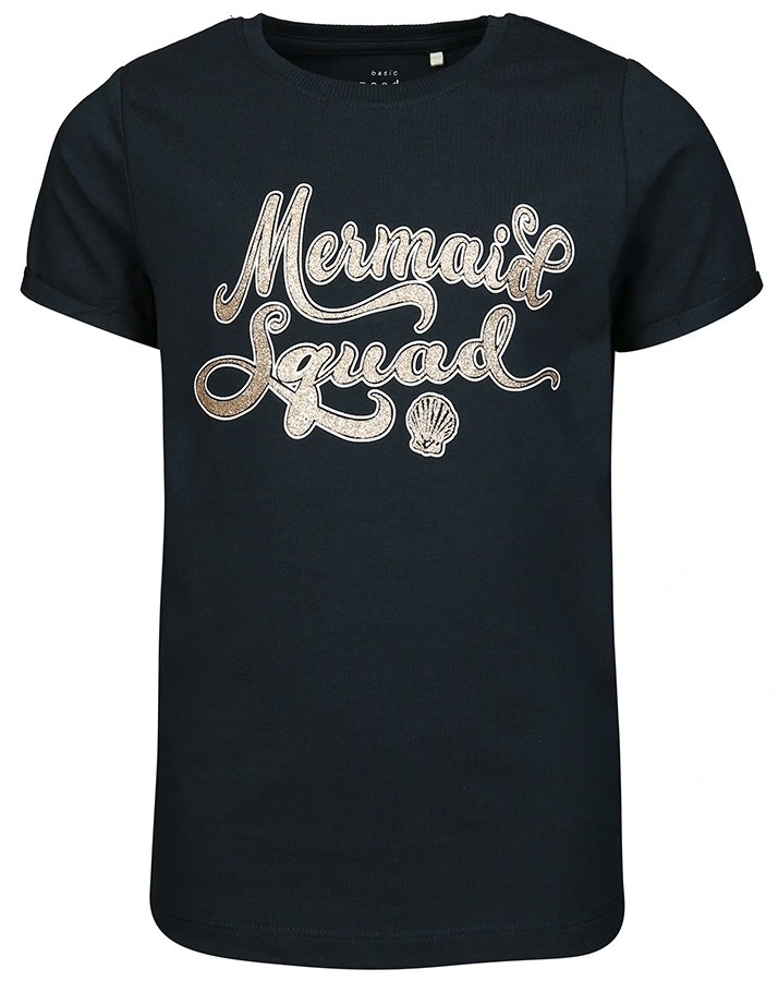 T-Shirt NMFVIX MERMAID in nachtblau