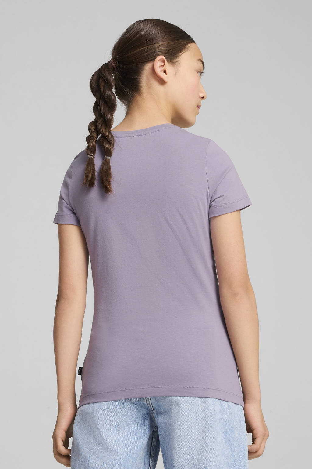 Puma T-shirt met logo paars