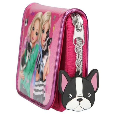 Depesche TOPModel Portemonnaie Friends Hund Pink