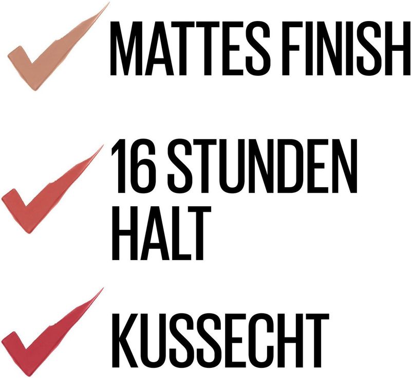 Maybelline - SuperStay Matte Ink - Lippenstift - Nude - Liquid